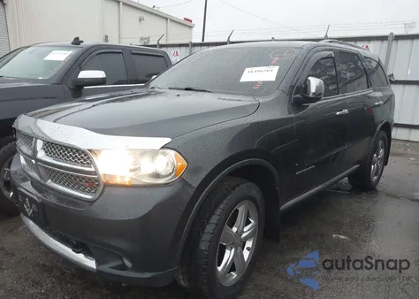 2012 Dodge Durango Citadel из США, поврежденный, VIN 1C4SDJET4CC322925